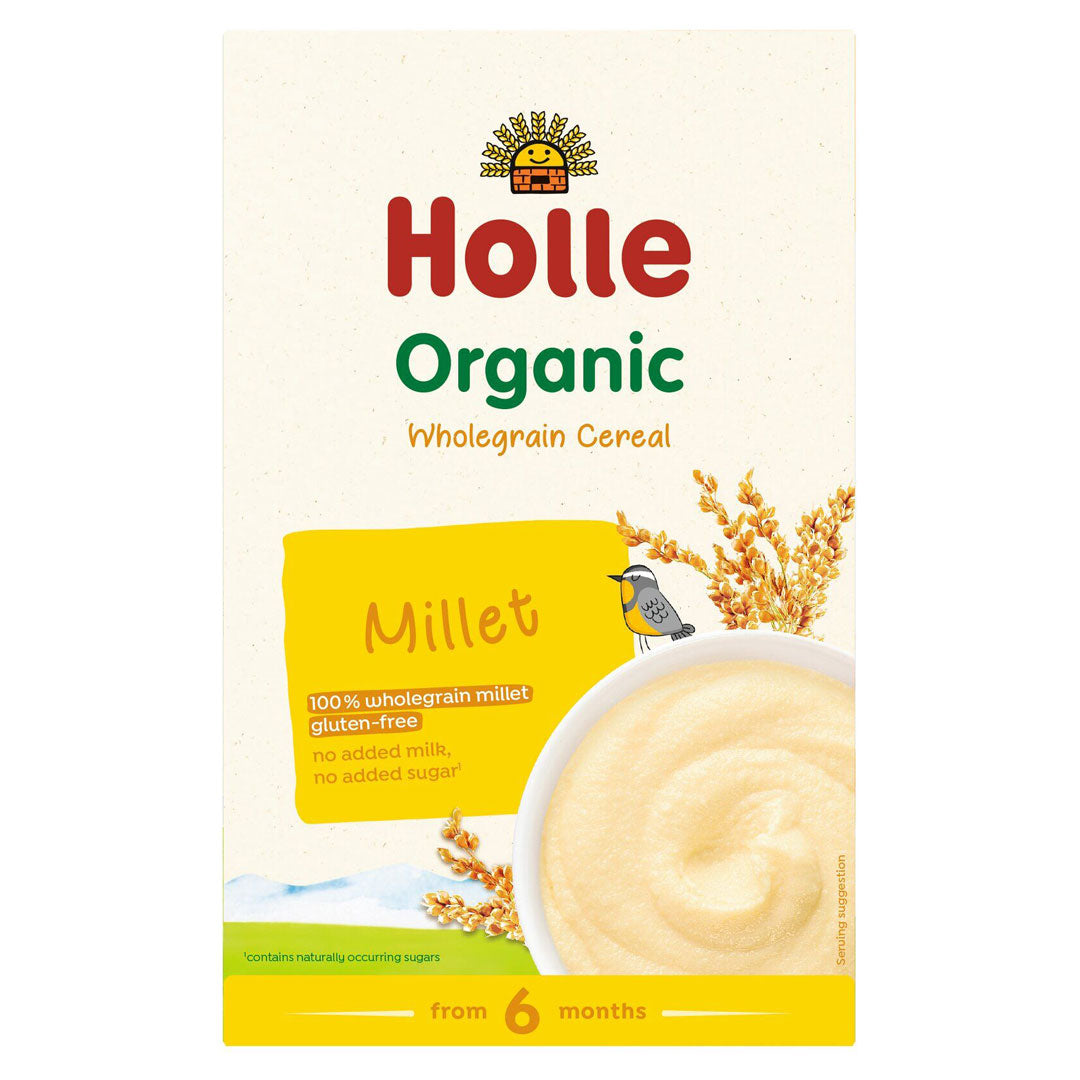 Cereal orgánico de mijo para bebé Holle Baby Food - Biobebé