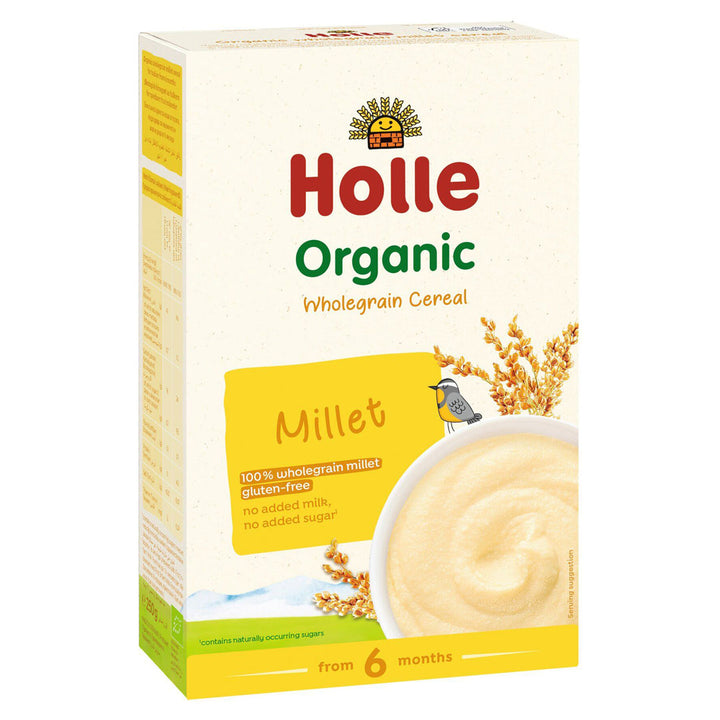 Cereal orgánico de mijo para bebé Holle Baby Food - Biobebé