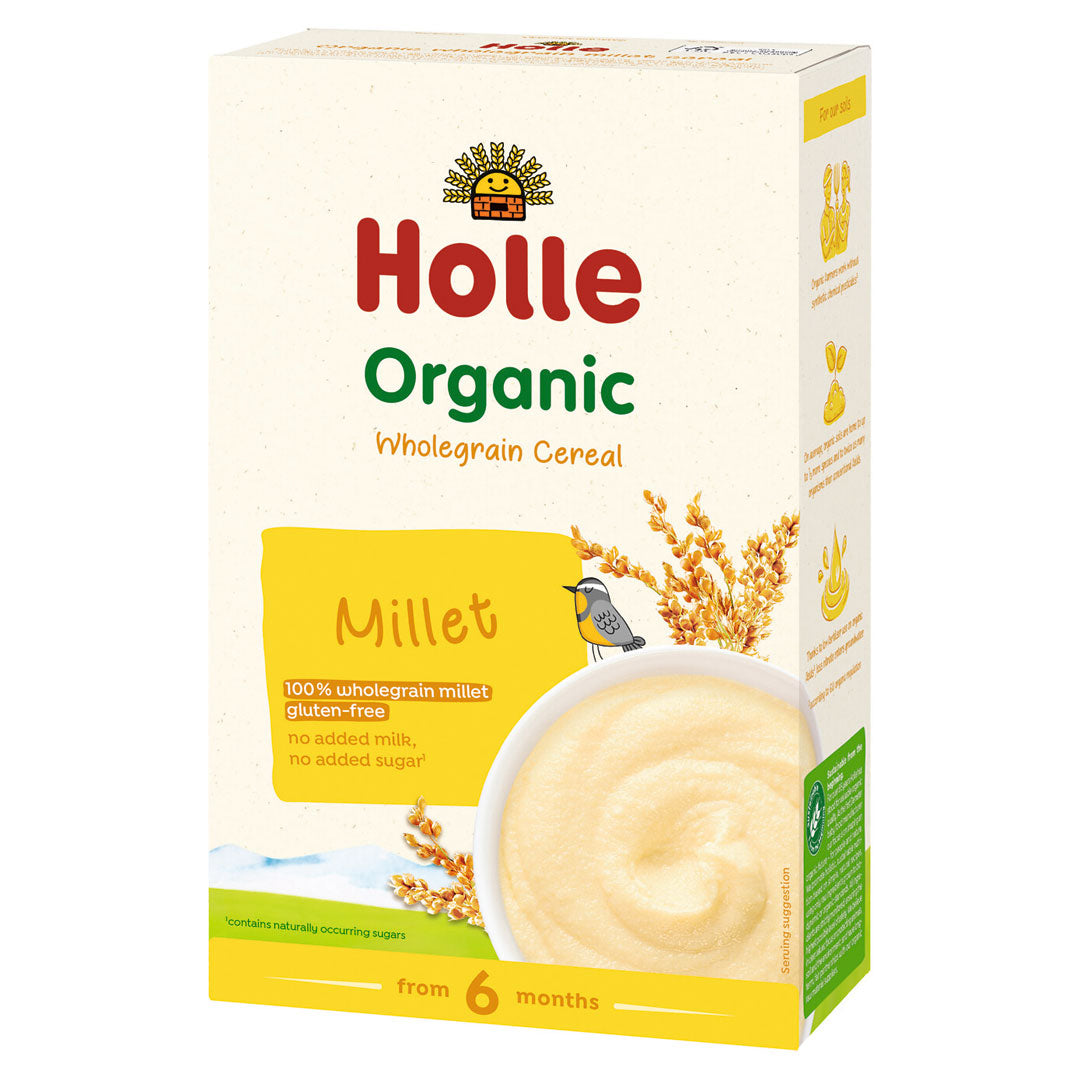 Cereal orgánico de mijo para bebé Holle Baby Food - Biobebé