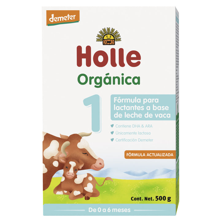 Fórmula para lactantes etapa 1 orgánica de vaca (De 0 a 6 meses) Holle - Biobebé
