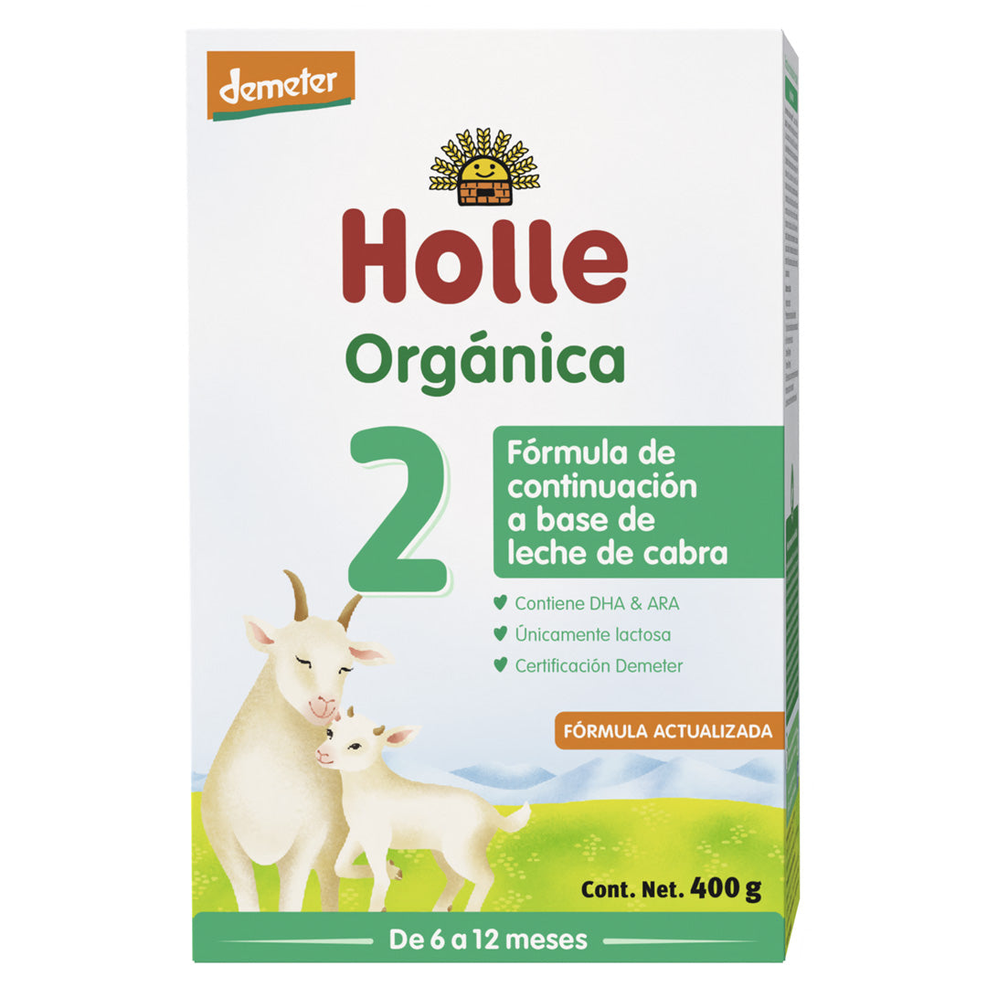 Fórmula de continuación etapa 2 orgánica de cabra (De 6 a 12 meses) Holle - Biobebé