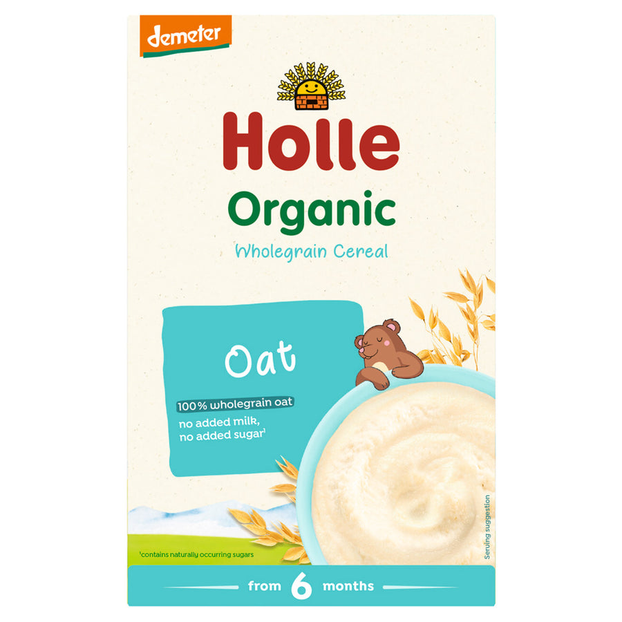Cereal orgánico de avena para bebé Holle Baby Food - Biobebé