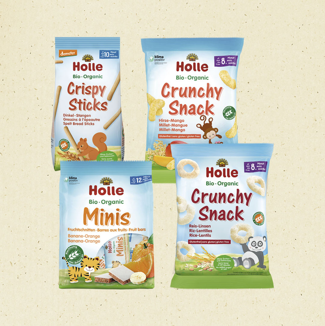 snacks para bebé orgánico Holle Biobebé
